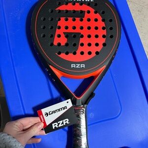 RZR Red and Black Padel Racket